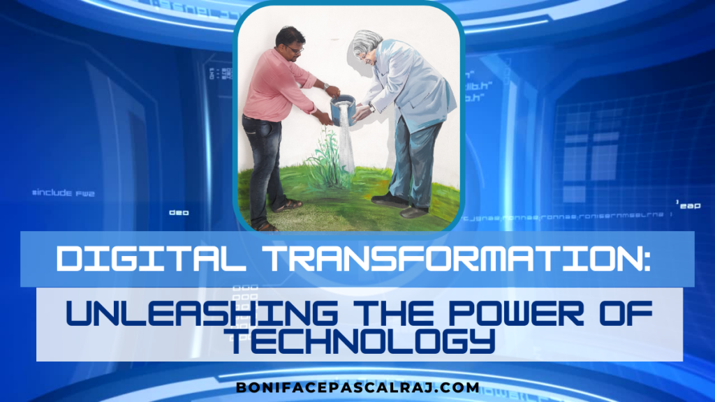 Image showcasing the impact of digital transformation on businesses