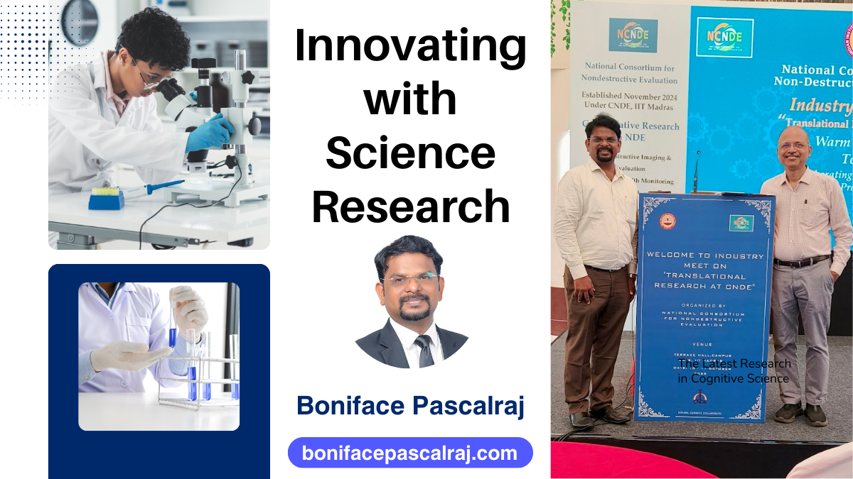 Industry and academic leaders interacting during a translational research event at IIT Madras